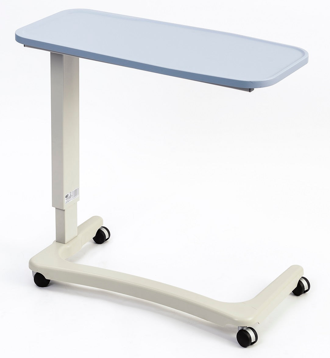 Easylift Overbed Table in Blue (wheelchair base)